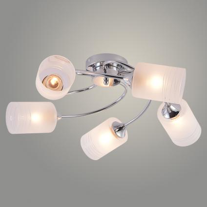 Люстра XA1706/5 CR хром 3х60W E27 d580 h210, HN25